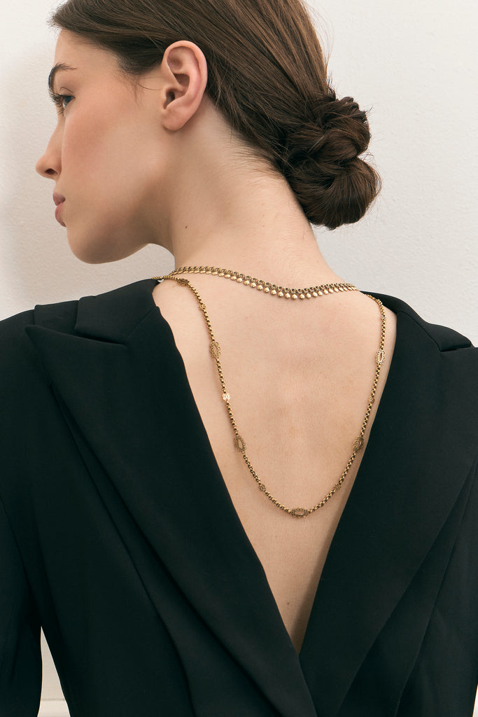 Vintage Fringe Necklace