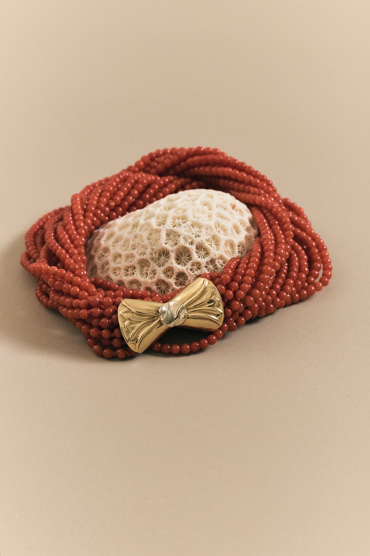Coral Strand Necklace