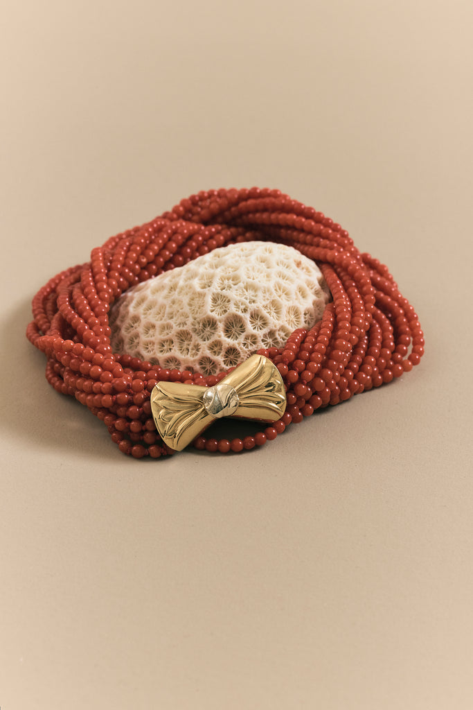Coral Strand Necklace