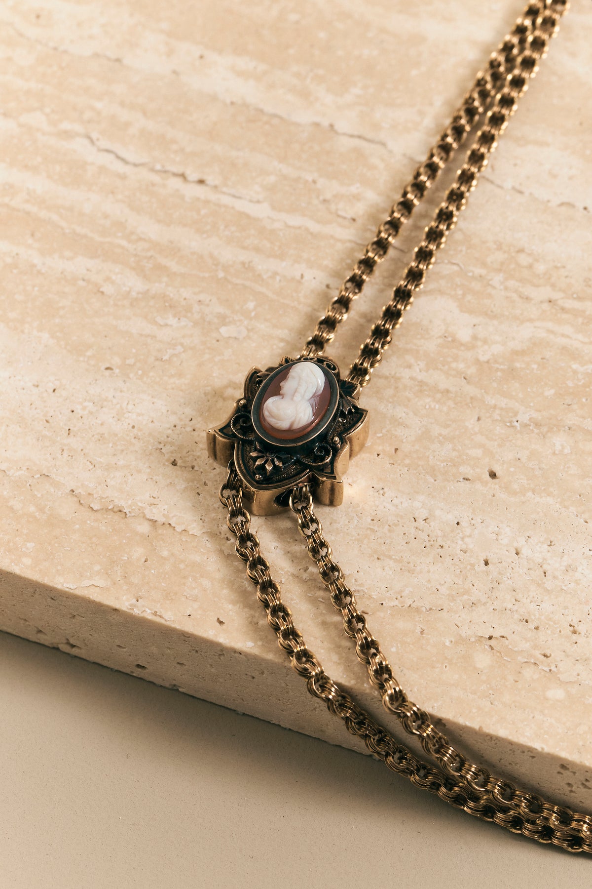 Victorian Cameo Necklace