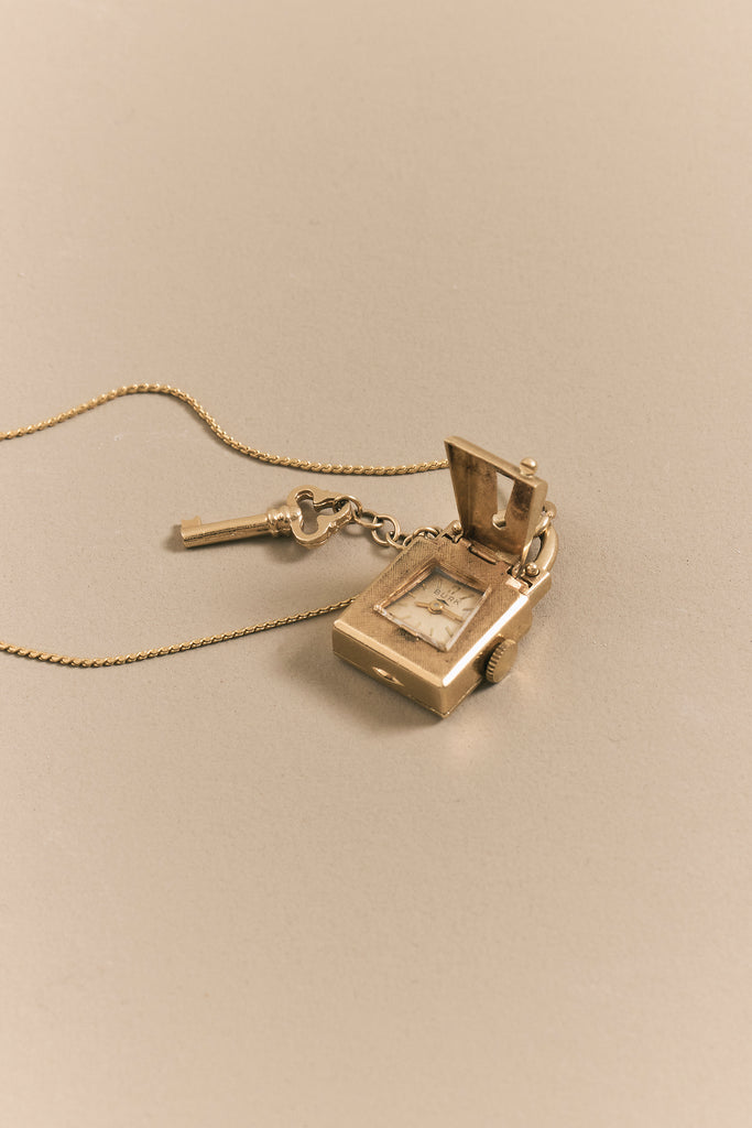 Watch Lock Necklace
