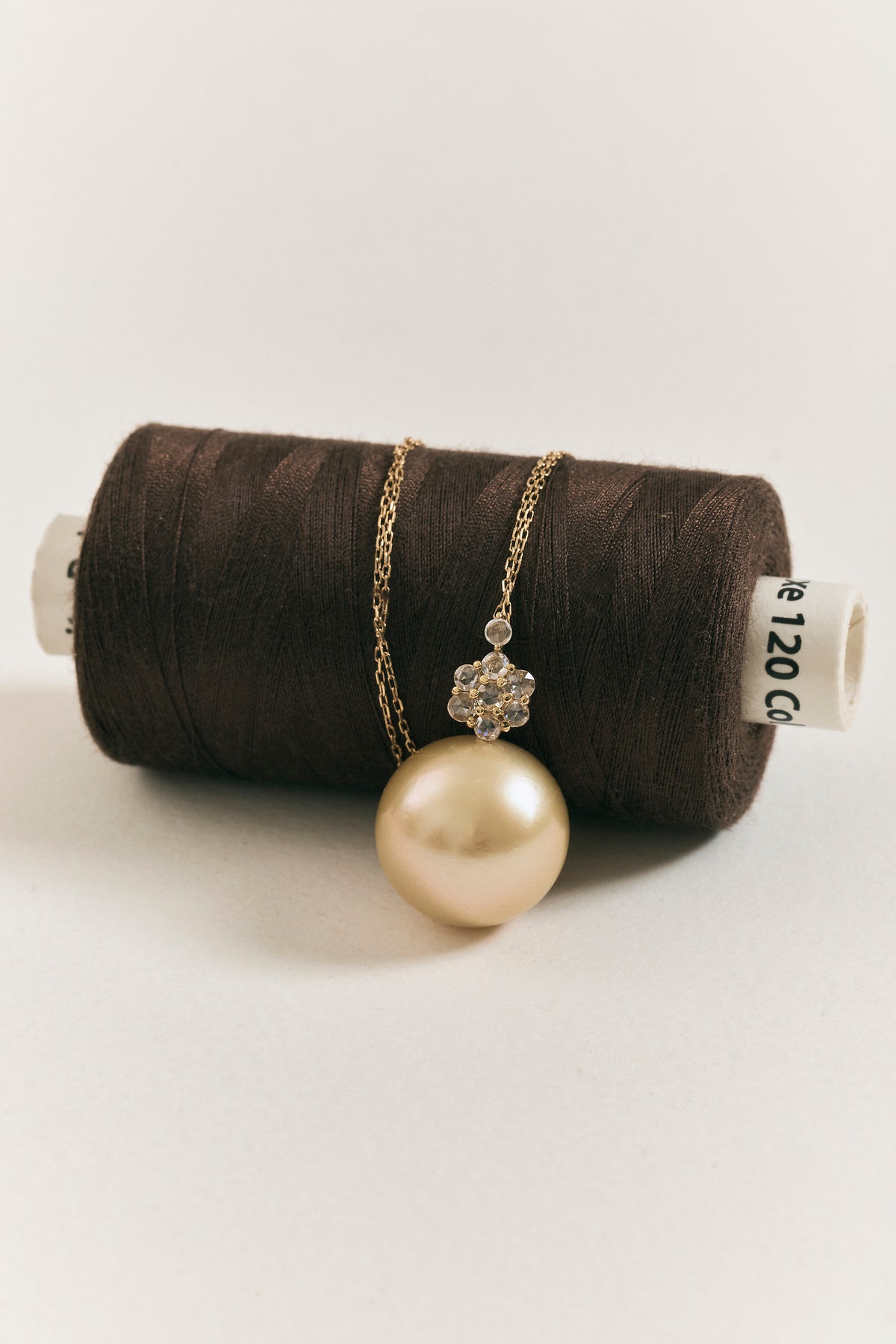 Golden Pearl Necklace