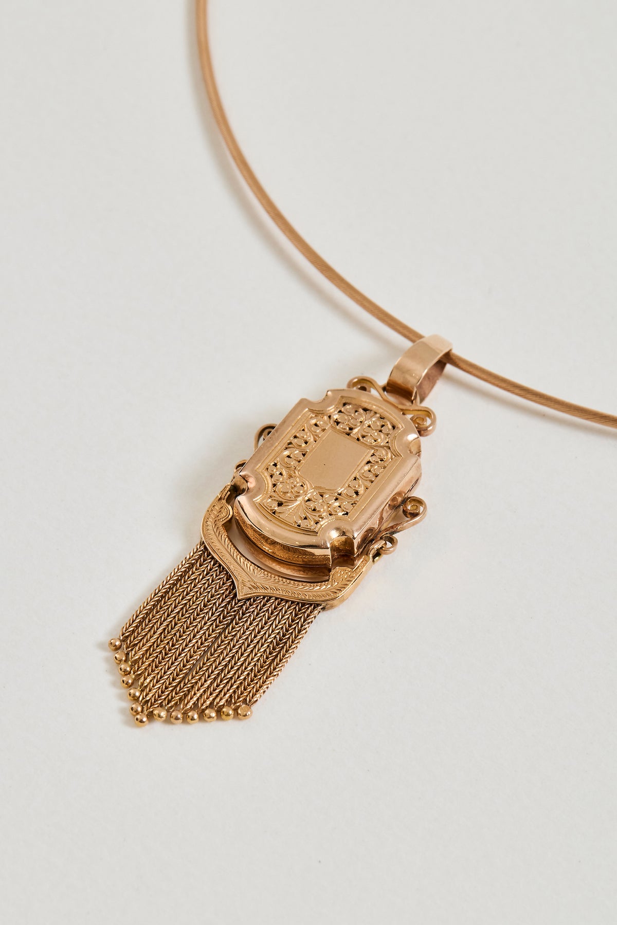 Victorian Fringed Locket