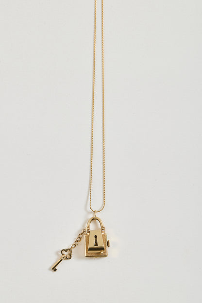 Watch Lock Necklace