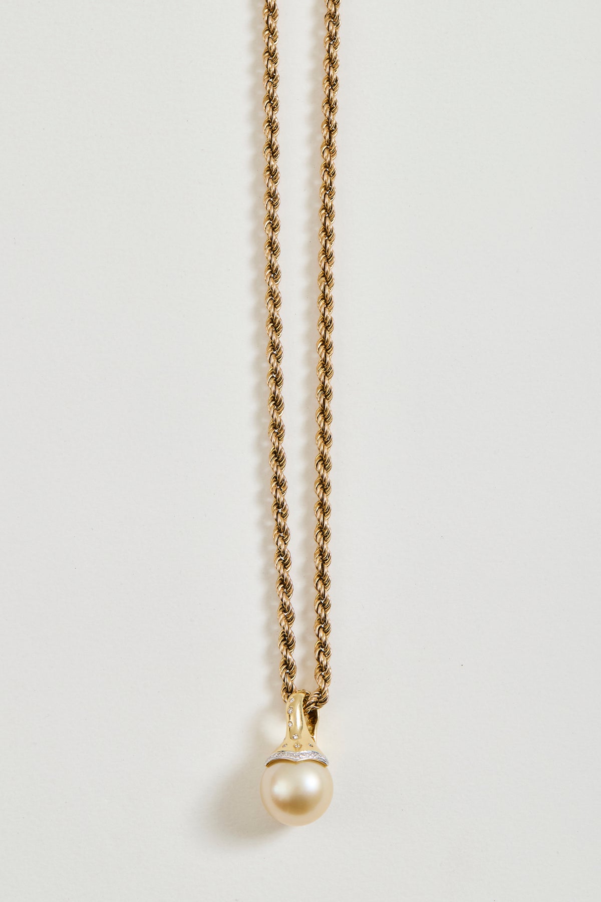 Golden Pearl Pendant