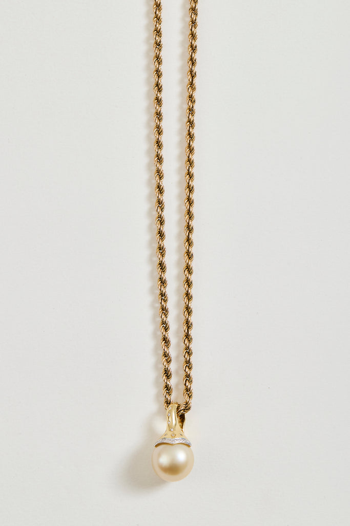 Golden Pearl Pendant