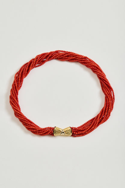 Coral Strand Necklace