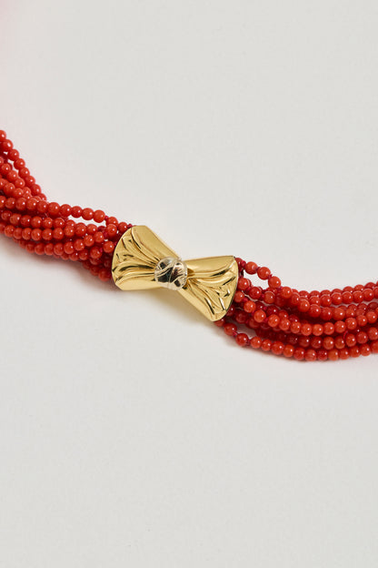 Coral Strand Necklace