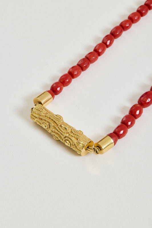 Vintage Coral Necklace