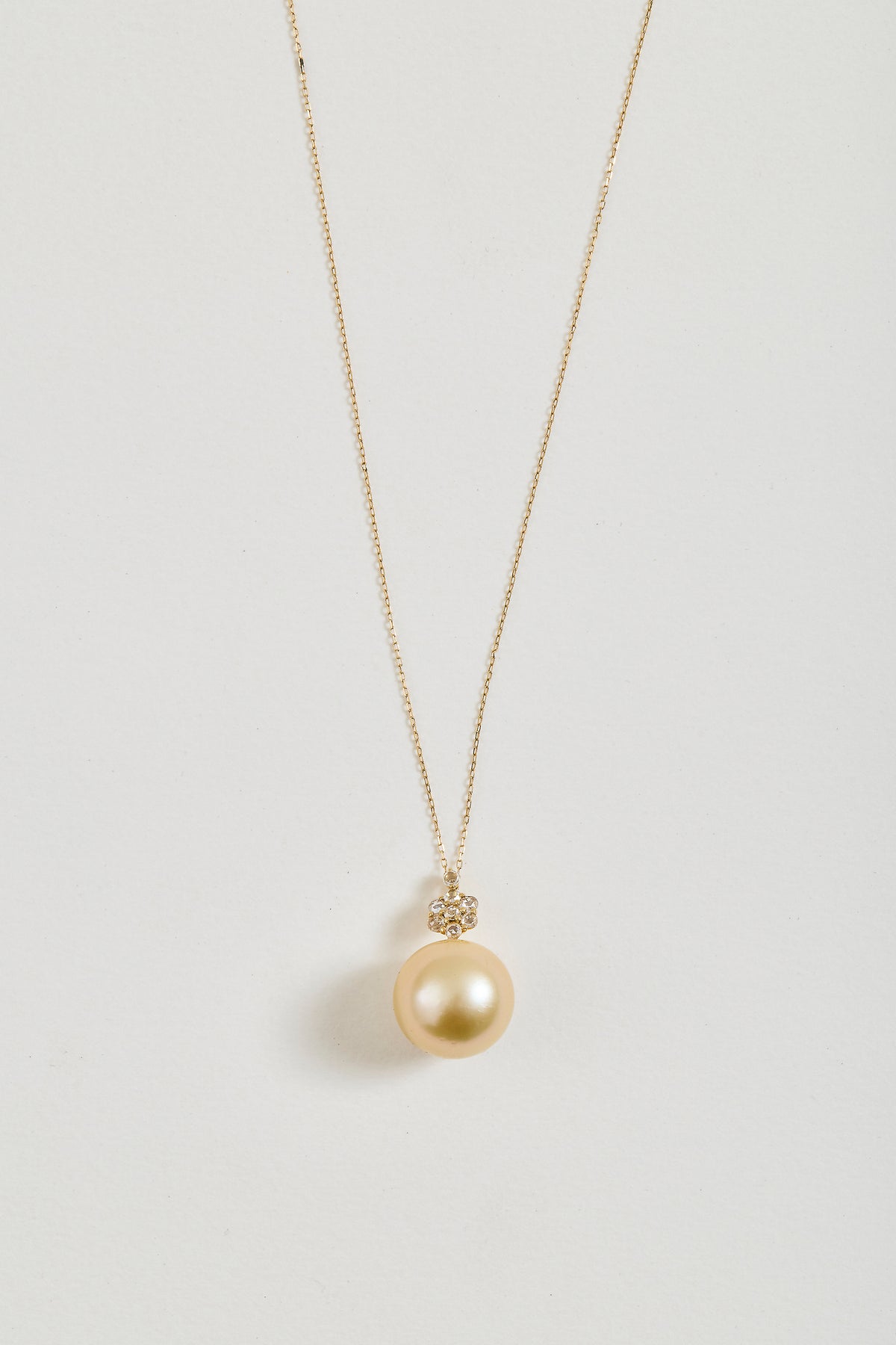 Golden Pearl Necklace
