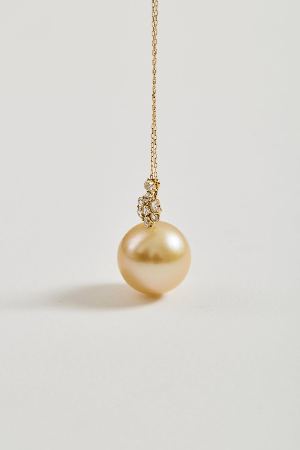 Golden Pearl Necklace
