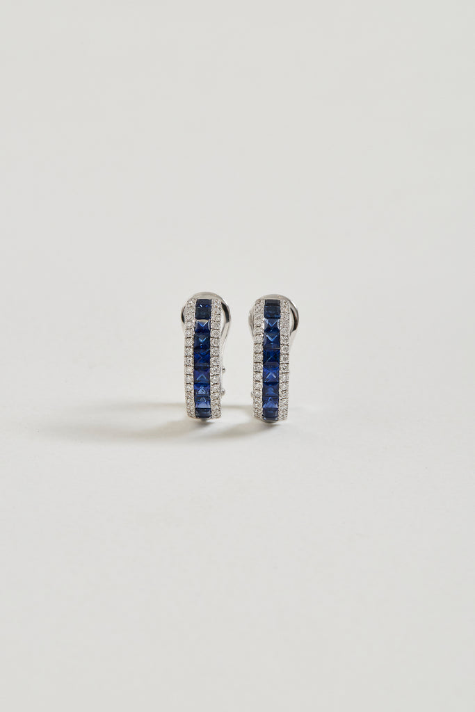 Midi Sapphire Huggies