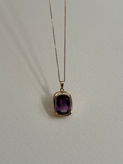 Vintage Amethyst Pendant