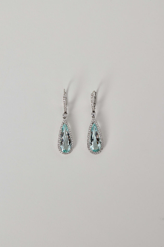 Sky Aquamarine Earrings