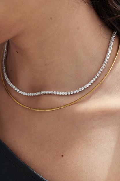 Midi Tennis Necklace