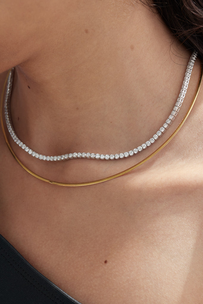 Midi Tennis Necklace
