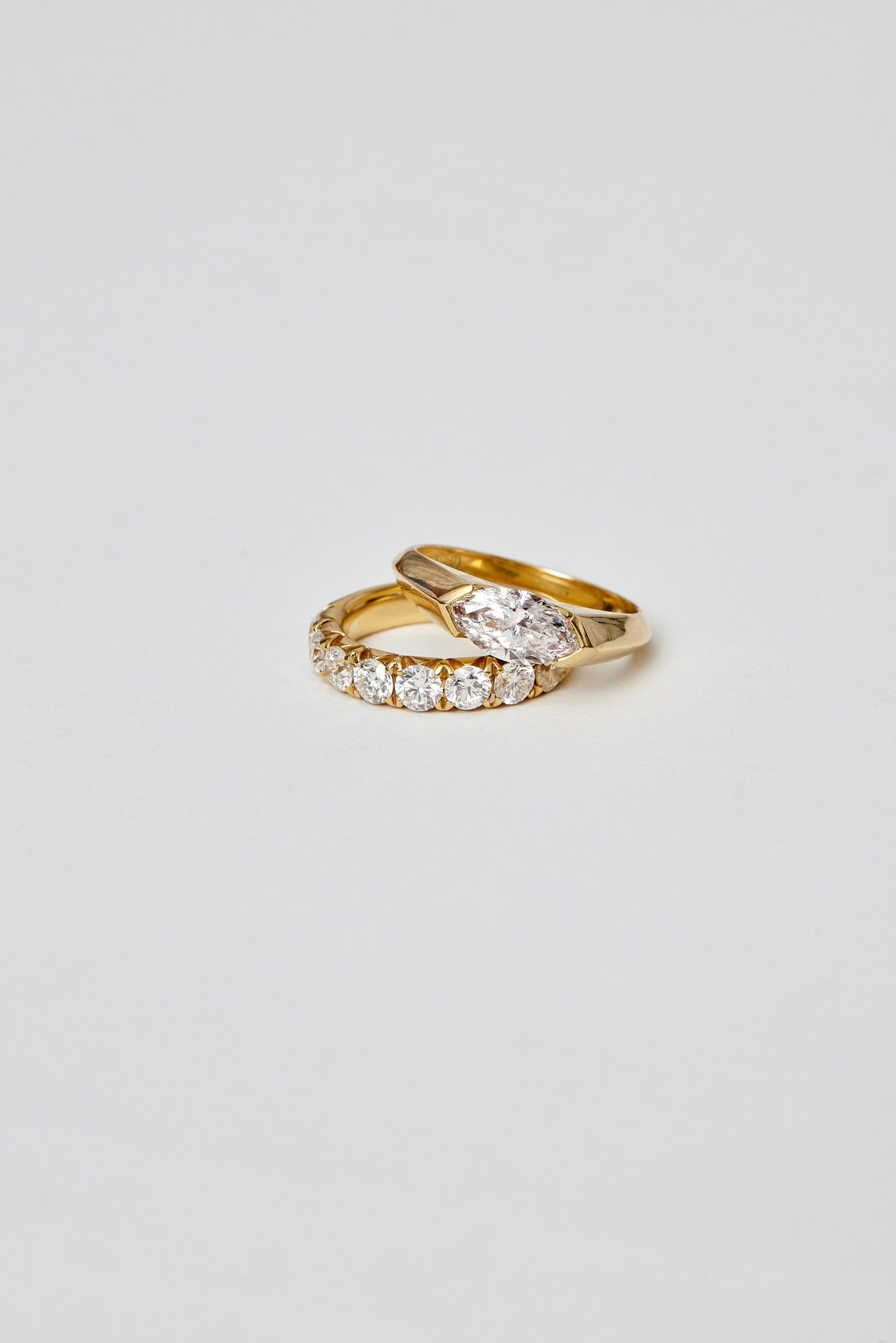 Diamond Half Eternity Band