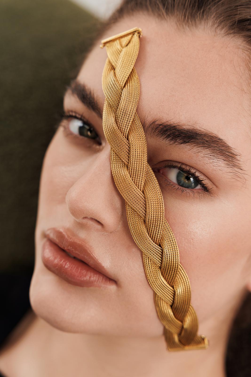 Mid Century Braided Bracelet