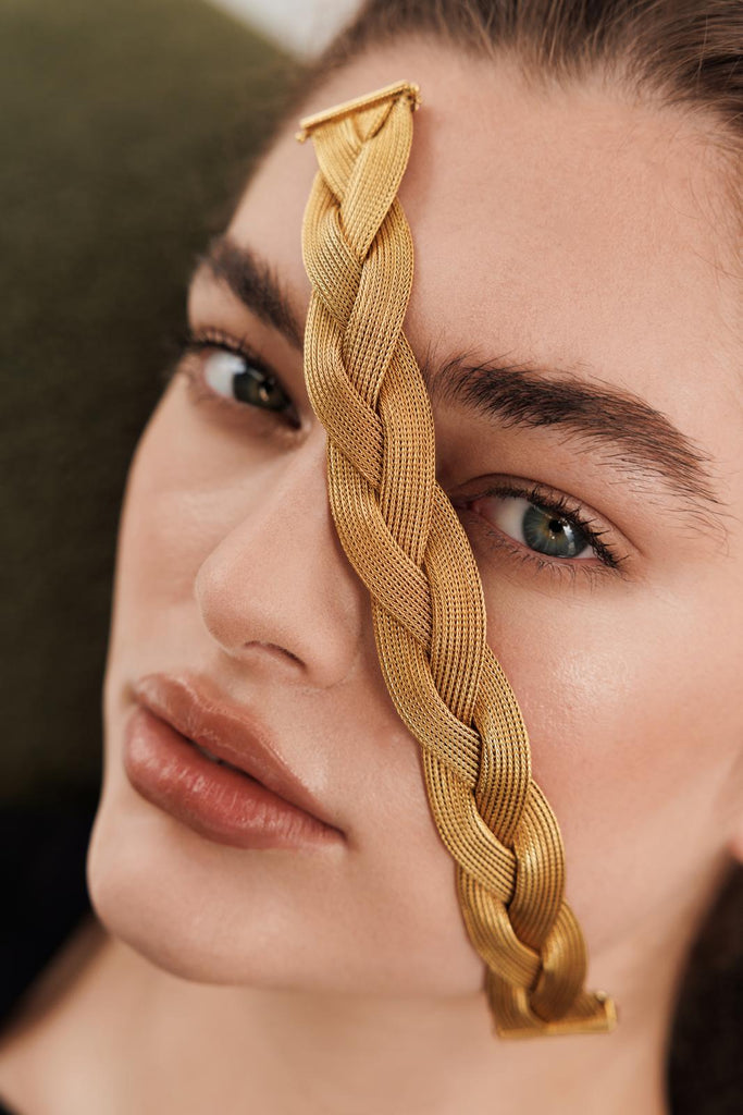 Mid Century Braided Bracelet