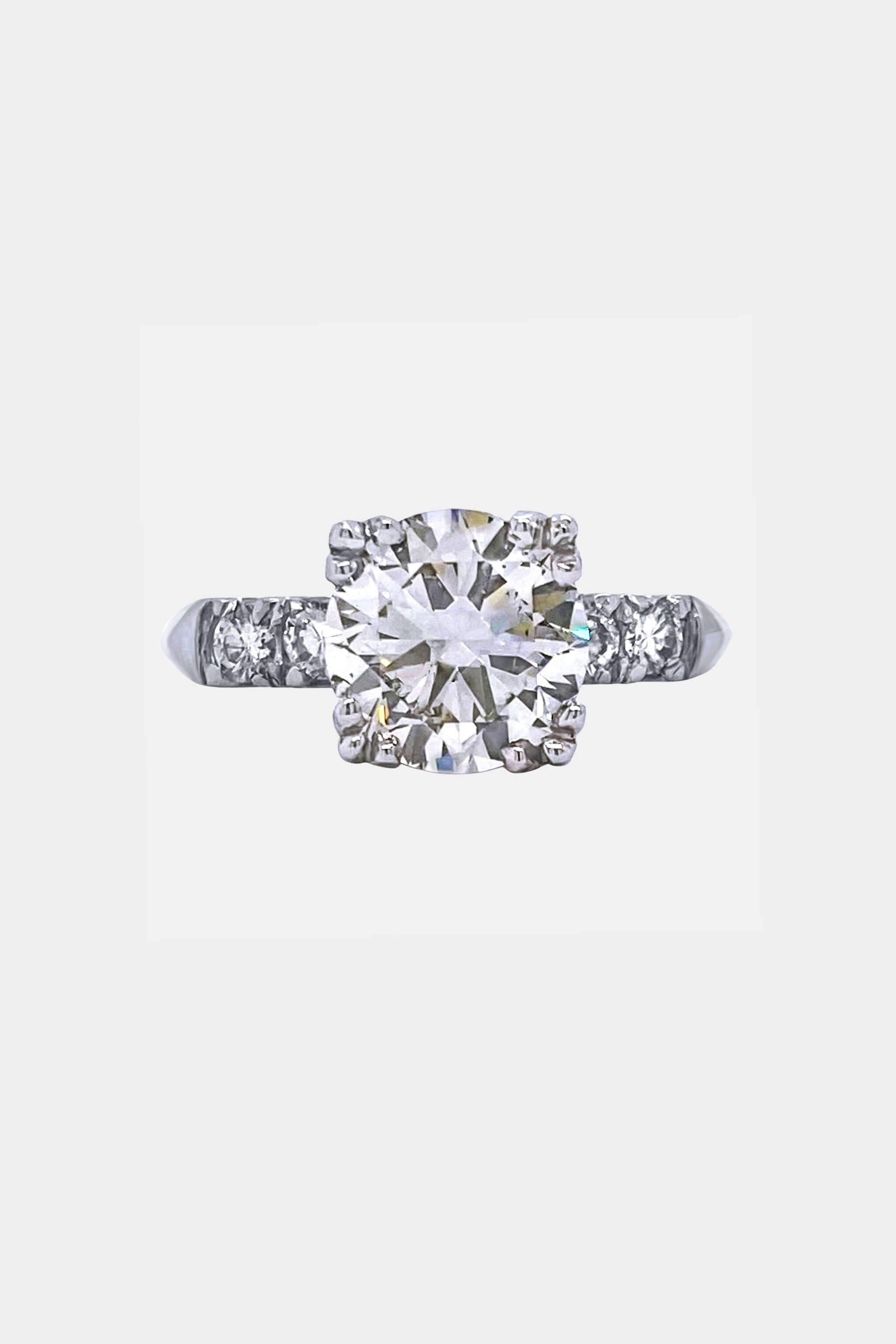 Ethereal Solitaire Ring