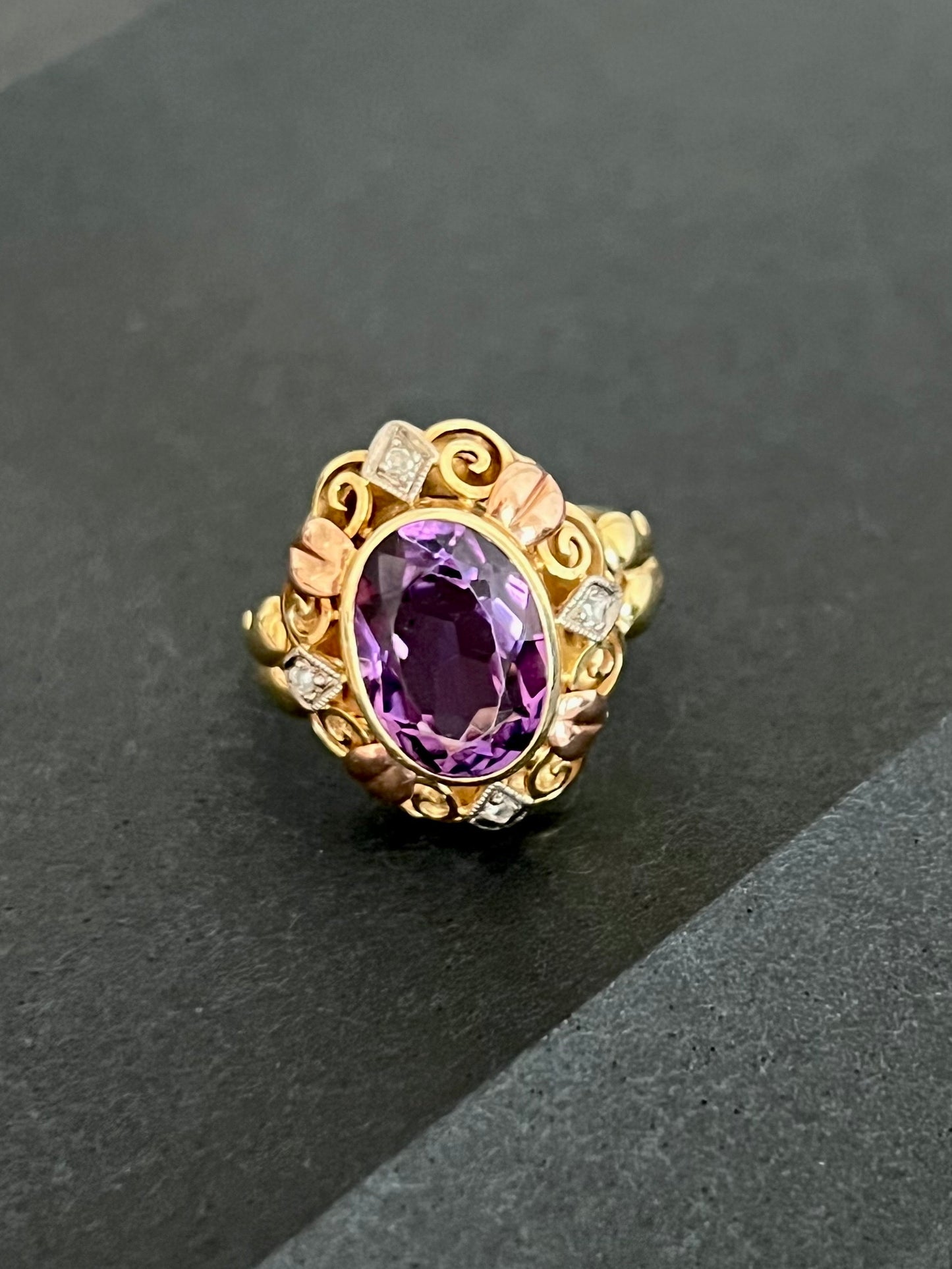 Vintage Amethyst Ring