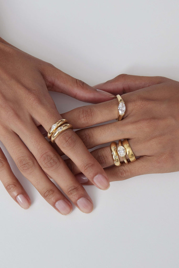 Diamond Dot Band