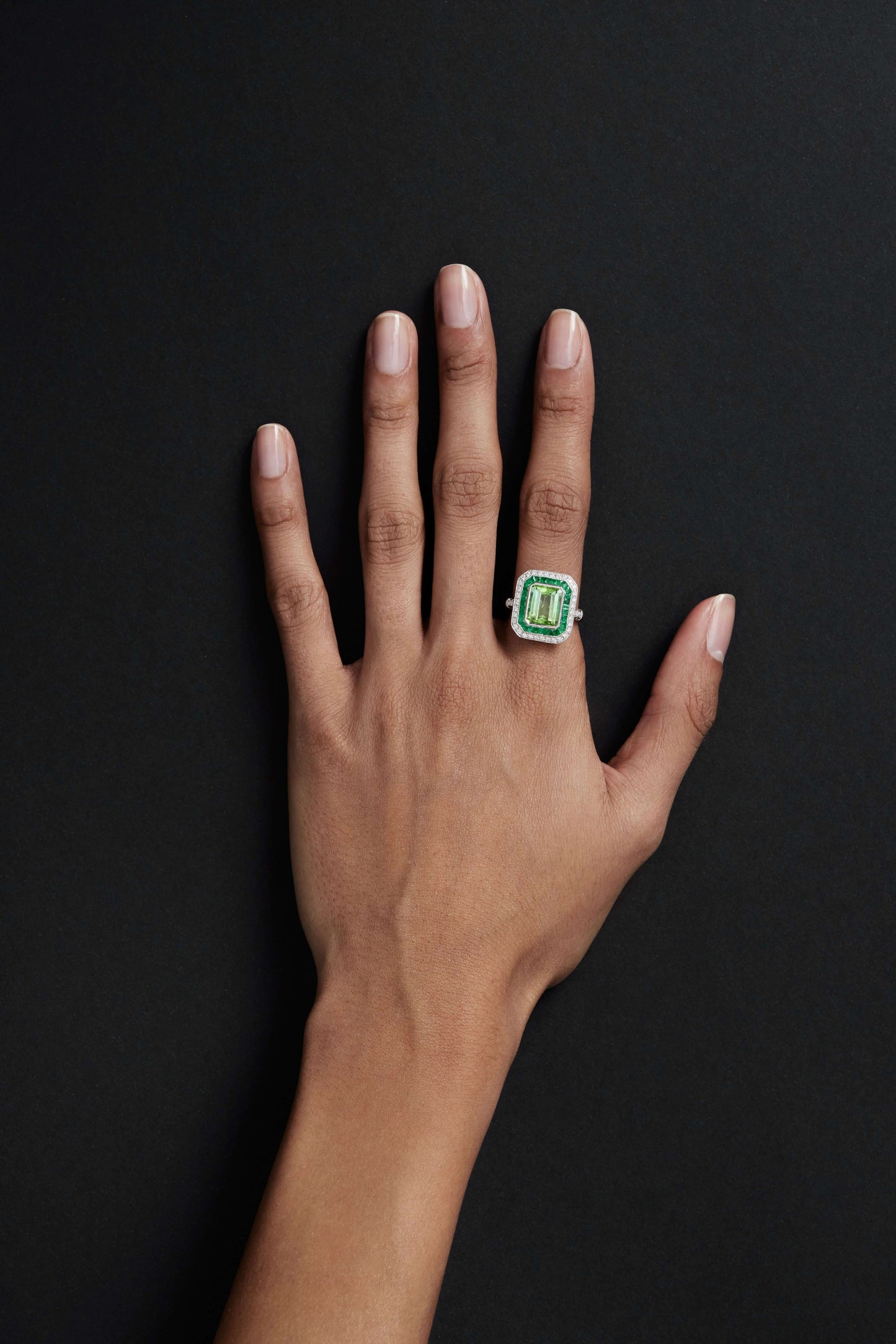 Tourmaline Decadent Ring