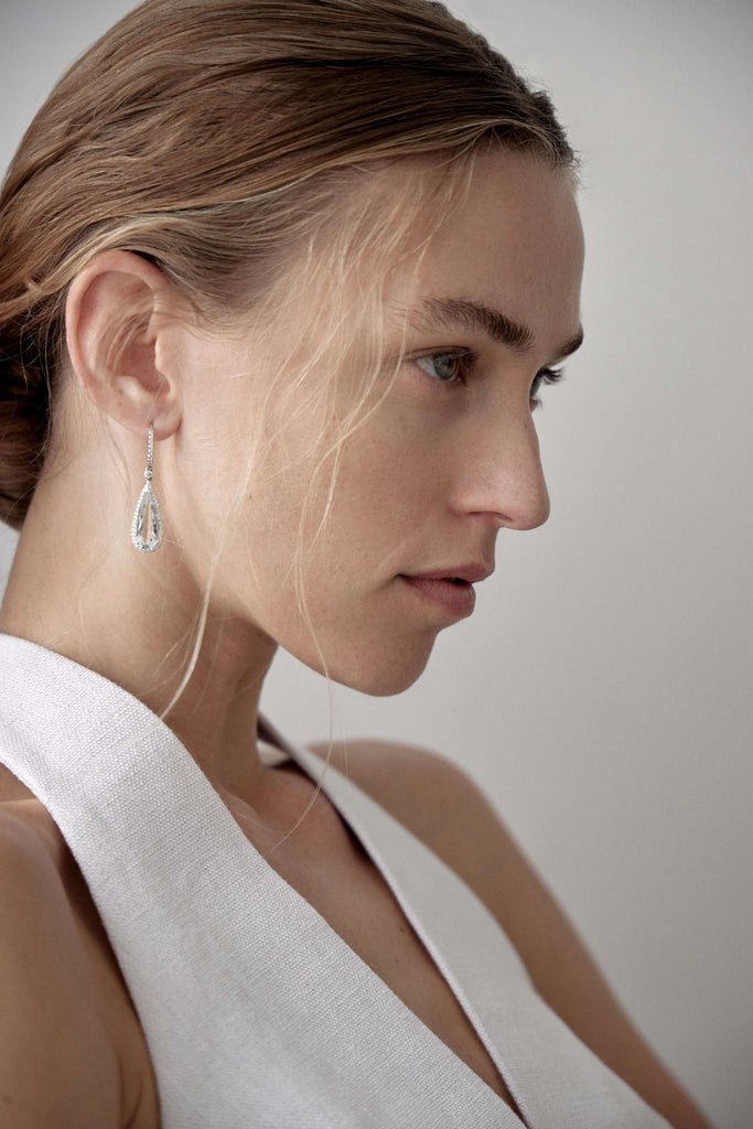 Sky Aquamarine Earrings