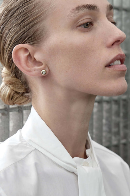 Diamond Blob Studs