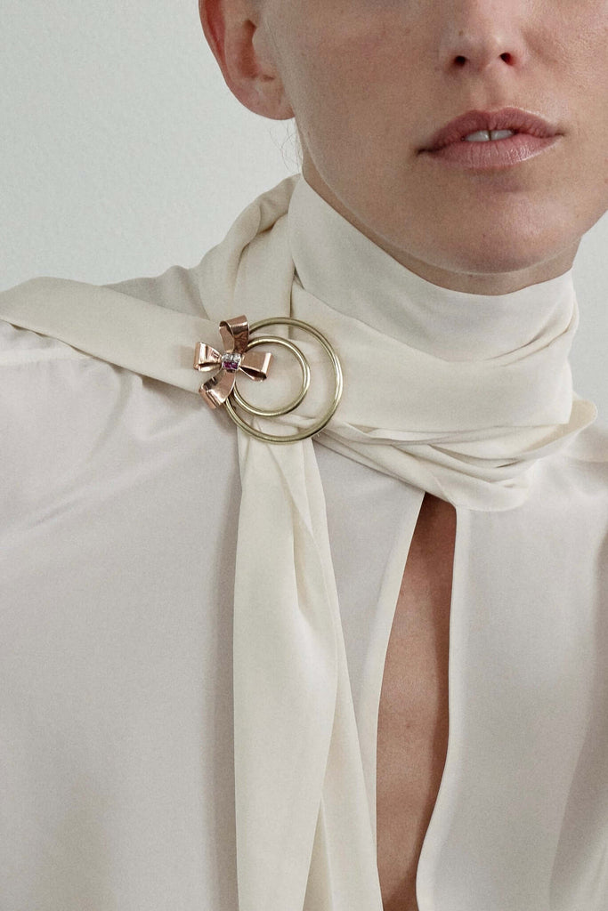 Vintage Tiffany & Co. Bow Brooch