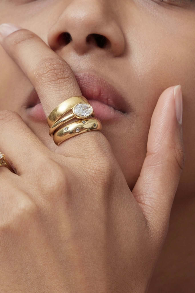Diamond Dot Band
