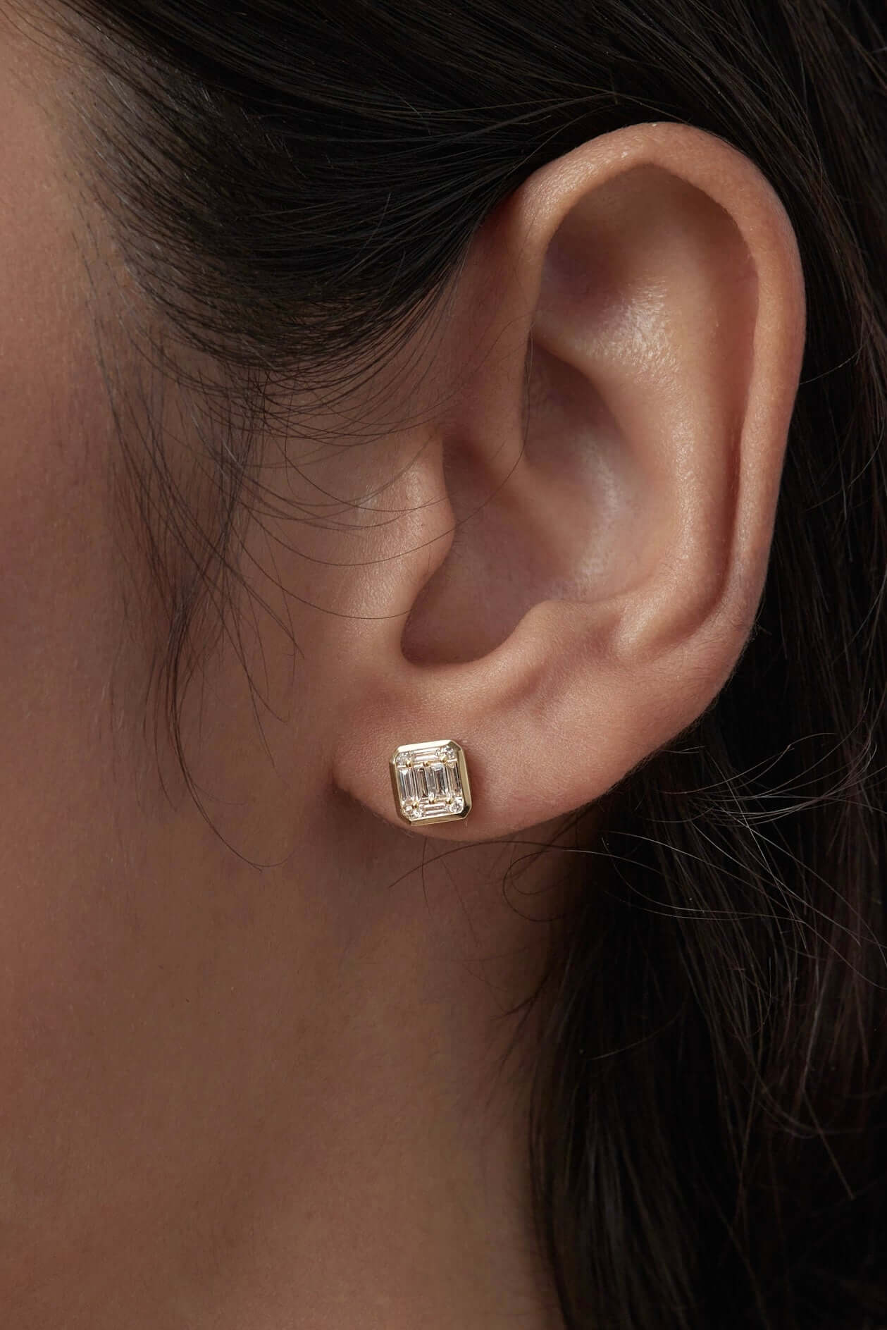 Mystere Diamond Deco Studs