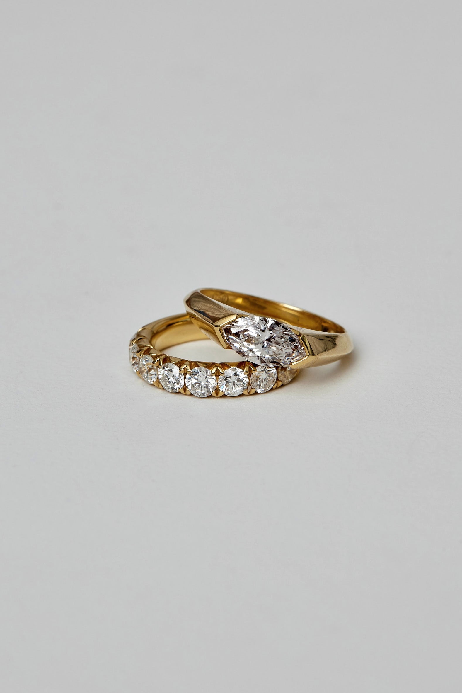 Marquise East West Ring