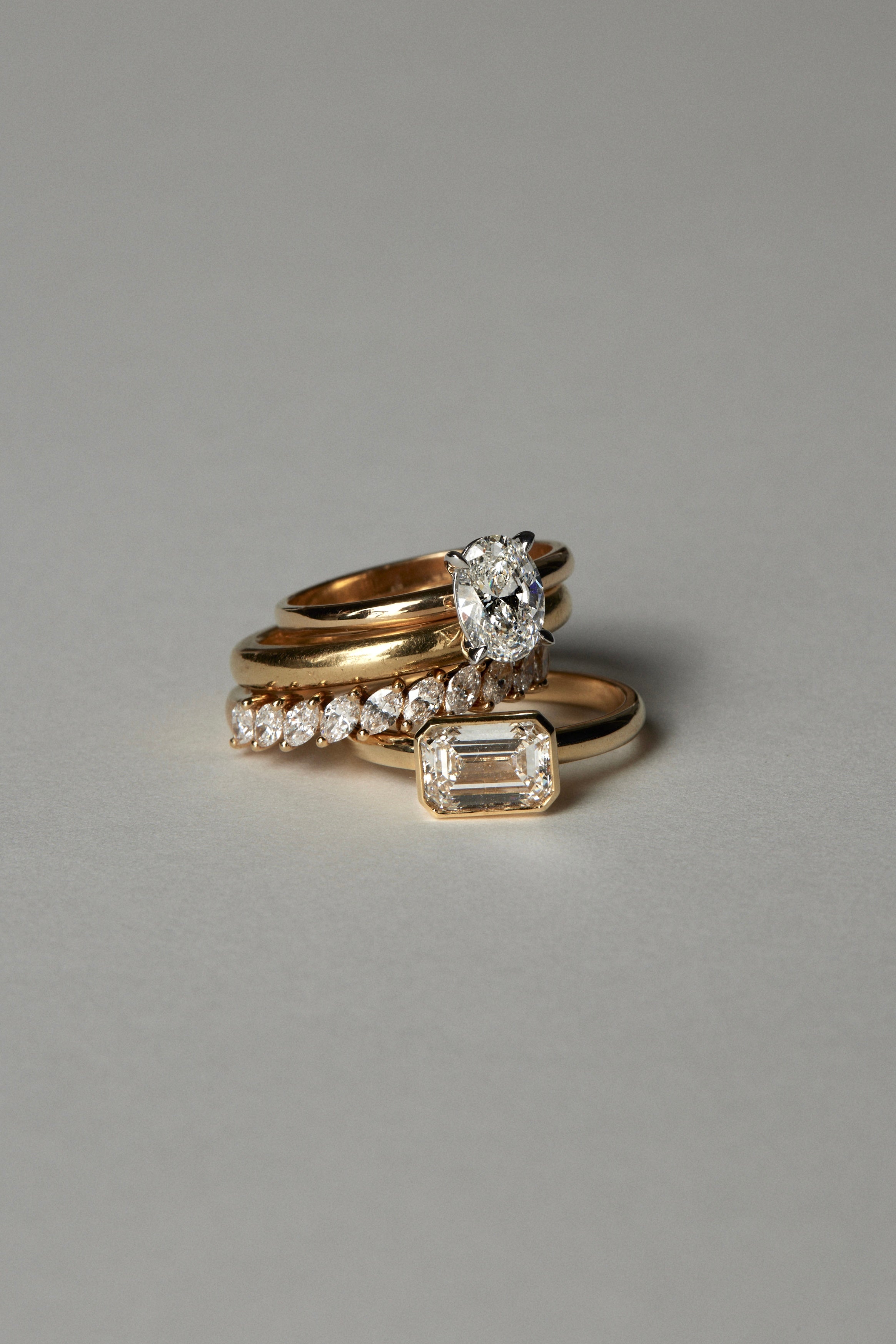 Oval Solitaire Ring